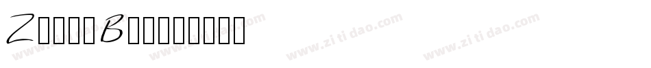 ZyberBob字体转换