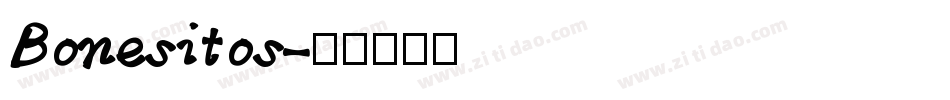 Bonesitos字体转换