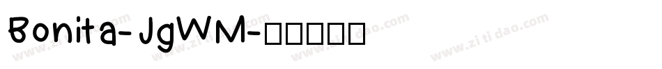 Bonita-JgWM字体转换