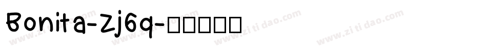 Bonita-Zj6q字体转换