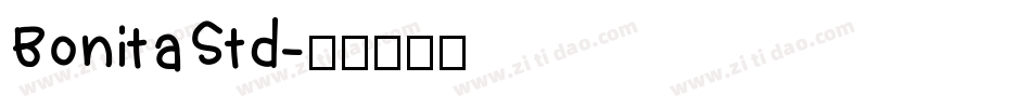 BonitaStd字体转换
