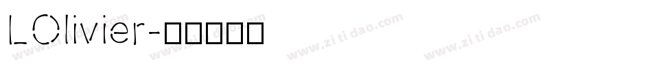 LOlivier字体转换
