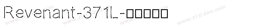 Revenant-371L字体转换