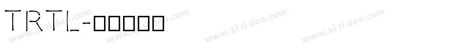 TRTL字体转换