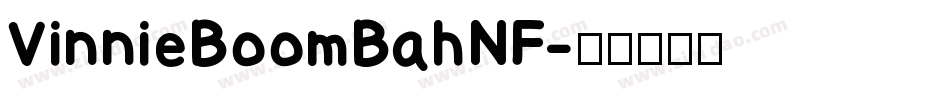 VinnieBoomBahNF字体转换