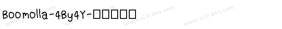 Boomolla-4By4Y字体转换