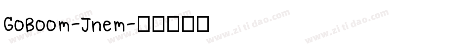 GoBoom-Jnem字体转换
