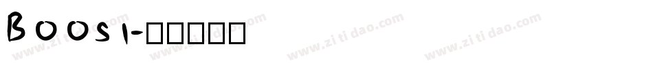 Boos1字体转换