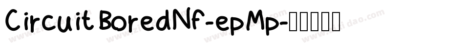 CircuitBoredNf-epMp字体转换