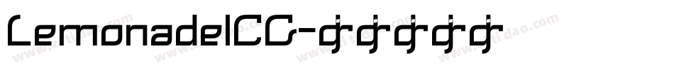 LemonadeICG字体转换