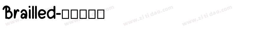 Brailled字体转换