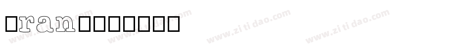Brand字体转换