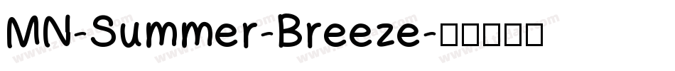 MN-Summer-Breeze字体转换