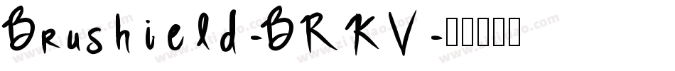 Brushield-BRKV字体转换