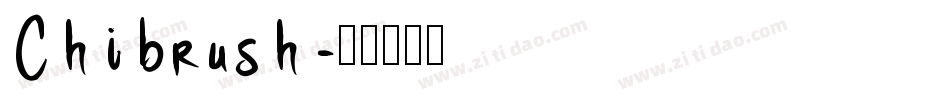 Chibrush字体转换