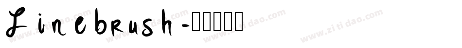 Linebrush字体转换