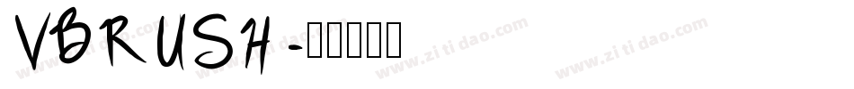 VBRUSH字体转换