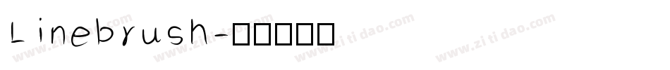 Linebrush字体转换
