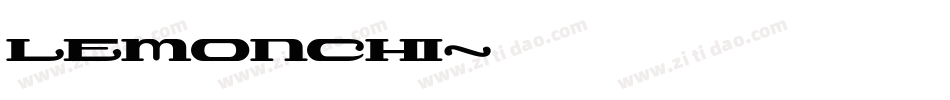 LEMONCHI字体转换