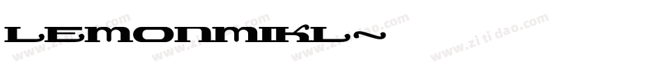 LEMONMIKL字体转换