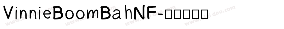 VinnieBoomBahNF字体转换