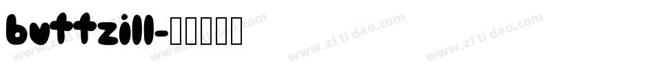 buttzill字体转换
