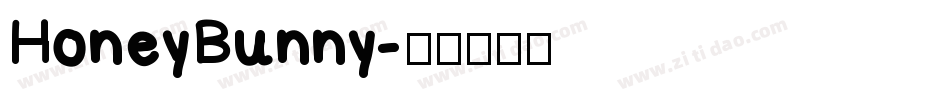 HoneyBunny字体转换