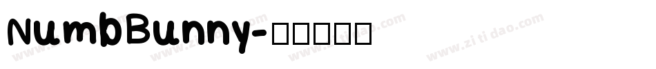 NumbBunny字体转换