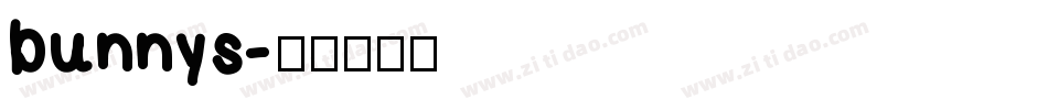 bunnys字体转换