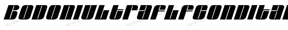 BodoniultraflfcondItalic-Rpv6字体转换 BodoniultraflfcondItalic-Rpv6字体转换