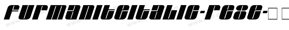 FurmaniteItalic-Re8e字体转换 FurmaniteItalic-Re8e字体转换