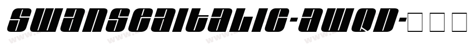 SwanseaItalic-AwqD字体转换