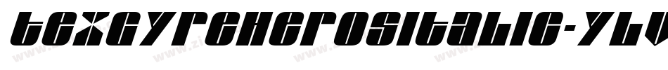 TexgyreherosItalic-Ylv4字体转换