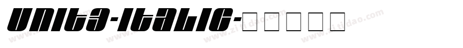 Unit3-Italic字体转换