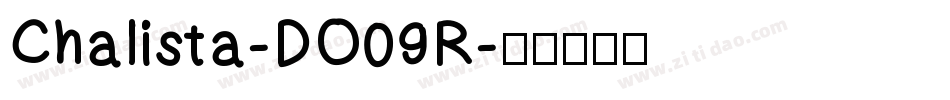 Chalista-DO09R字体转换