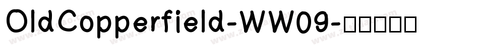 OldCopperfield-WW09字体转换