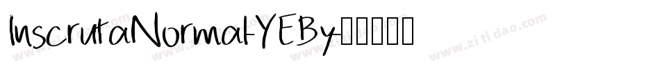 InscrutaNormal-YEBy字体转换