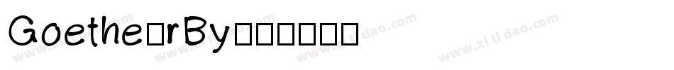 Goethe-rBy字体转换