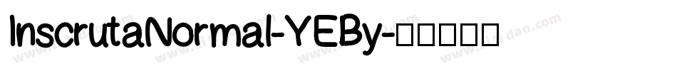 InscrutaNormal-YEBy字体转换
