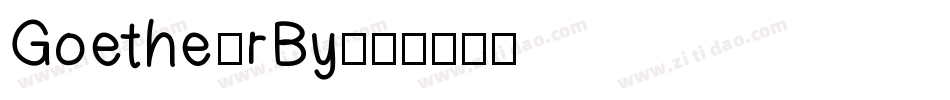Goethe-rBy字体转换