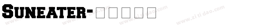 Suneater字体转换