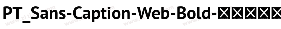 PT_Sans-Caption-Web-Bold字体转换