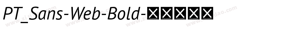 PT_Sans-Web-Bold字体转换