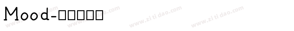 Mood字体转换