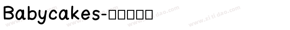 Babycakes字体转换