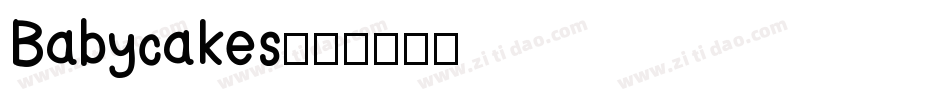 Babycakes字体转换
