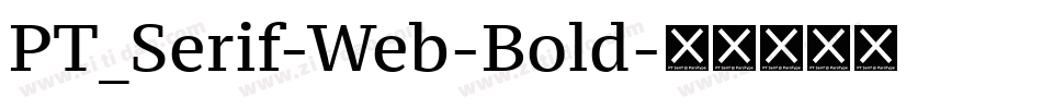 PT_Serif-Web-Bold字体转换