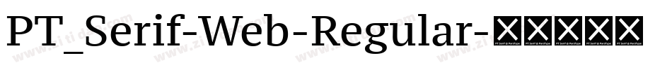 PT_Serif-Web-Regular字体转换