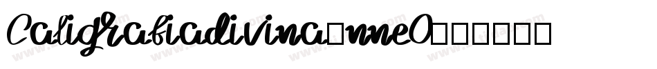 Caligrafiadivina-nneO字体转换