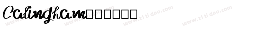 Calingham字体转换